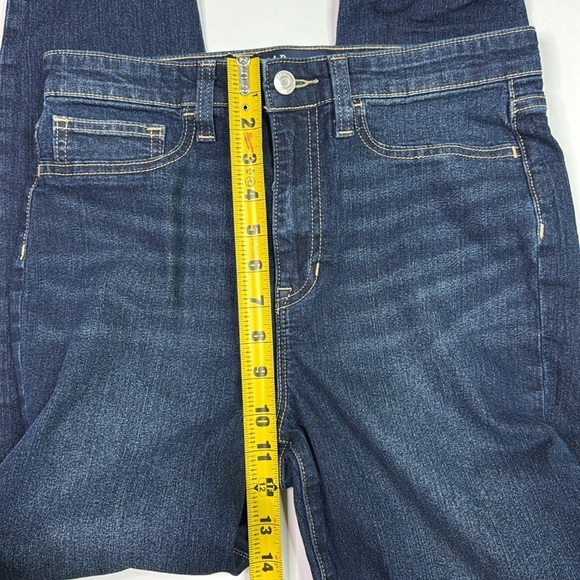 Gap Denim High Rise Favorite Jegging Dark Moon Wash Jeans Size 6/28 - Picture 8 of 11